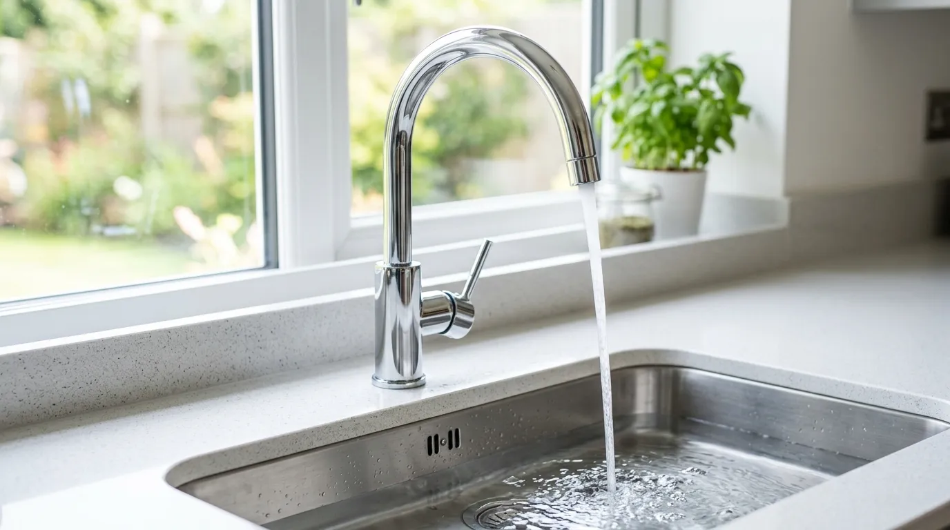 Local Plumbing Master Pros same day plumber fixing a faucet in Norton, KS